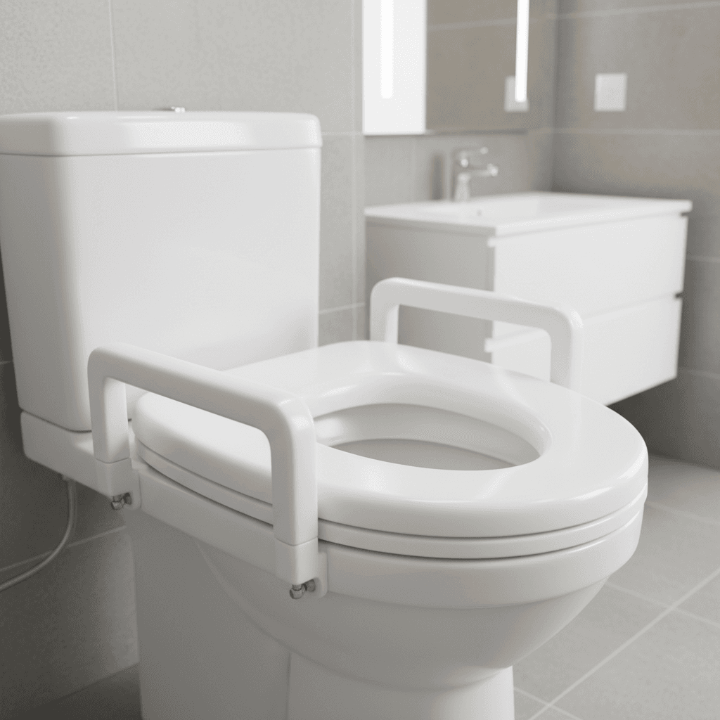 Toilet riser installation